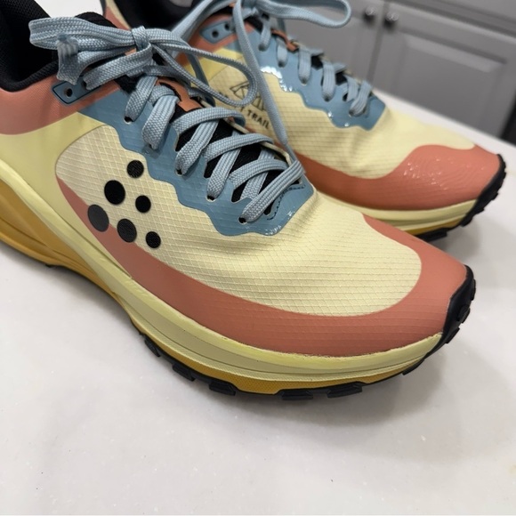CRAFT TRAIL Pure Trail X Running Shoes / Sneakers Pink Yellow Women’s 9 Men’s 8 main image 12